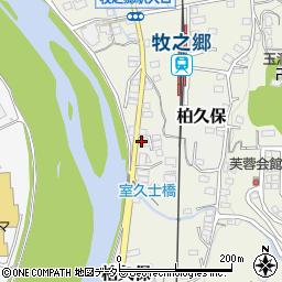 静岡県伊豆市柏久保942周辺の地図