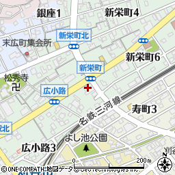 岡崎信用金庫刈谷支店周辺の地図