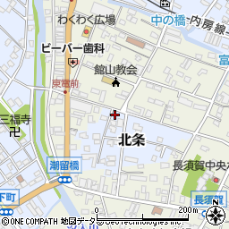野口クリーニング　長須賀店周辺の地図