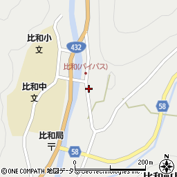 広島県庄原市比和町比和704周辺の地図