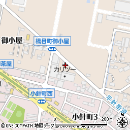 岡崎通運株式会社　配送センター周辺の地図