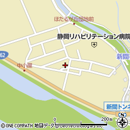 静岡県静岡市葵区新間212周辺の地図