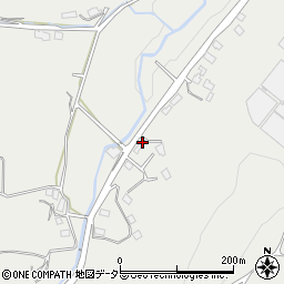 岡山県美作市土居1062周辺の地図