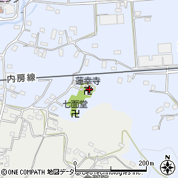 蓮幸寺周辺の地図