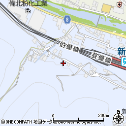 岡山県新見市西方546周辺の地図