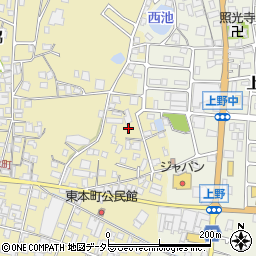 兵庫県西脇市西脇592-11周辺の地図