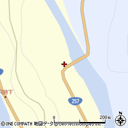 愛知県新城市只持社ノ周辺の地図