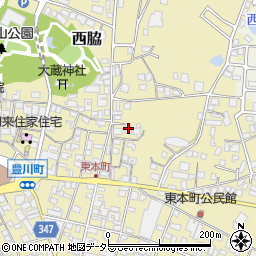 兵庫県西脇市西脇485周辺の地図