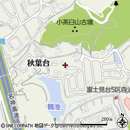 滋賀県大津市秋葉台21周辺の地図