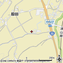 岡山県久米郡美咲町原田4288-1周辺の地図