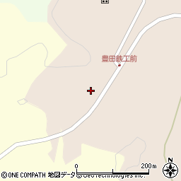 愛知県岡崎市中伊西町仏供田周辺の地図