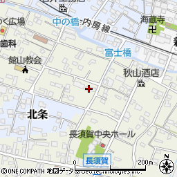 館山職員住宅周辺の地図