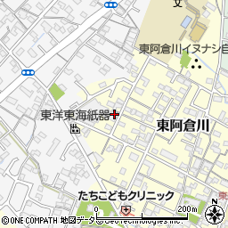 三重県四日市市東阿倉川350-1周辺の地図