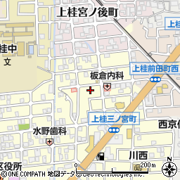 京都府京都市西京区上桂三ノ宮町64周辺の地図