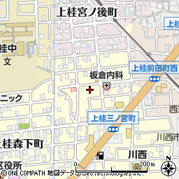 京都府京都市西京区上桂三ノ宮町64周辺の地図