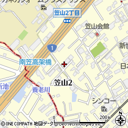 株式会社ウチダ　滋賀工場周辺の地図