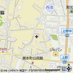 兵庫県西脇市西脇594-2周辺の地図
