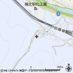 岡山県新見市西方663周辺の地図