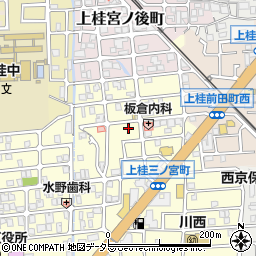 京都府京都市西京区上桂三ノ宮町63周辺の地図