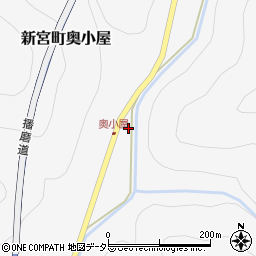兵庫県たつの市新宮町奥小屋216周辺の地図