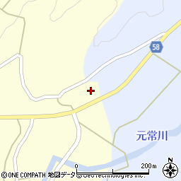 広島県庄原市比和町木屋原1196周辺の地図