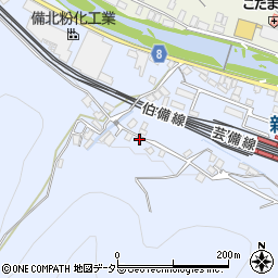 岡山県新見市西方556周辺の地図