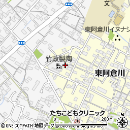 三重県四日市市東阿倉川338周辺の地図