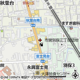 松屋大津店周辺の地図