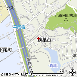 滋賀県大津市秋葉台23-66周辺の地図