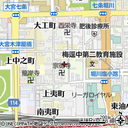京都府京都市下京区伊勢松町116-11周辺の地図