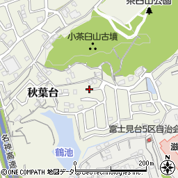 滋賀県大津市秋葉台21-45周辺の地図
