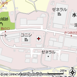 水口化学産業周辺の地図