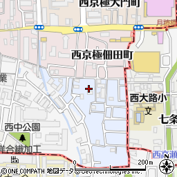 京都府京都市右京区西京極下沢町5-10周辺の地図