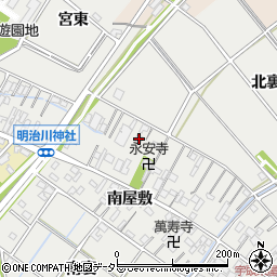 愛知県安城市浜屋町北裏27周辺の地図