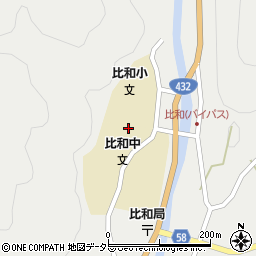 広島県庄原市比和町比和1042周辺の地図