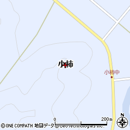兵庫県三田市小柿周辺の地図