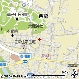兵庫県西脇市西脇417周辺の地図