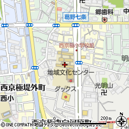 京都市立西京極小学校周辺の地図