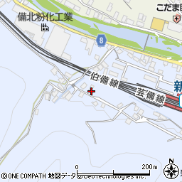 岡山県新見市西方544周辺の地図