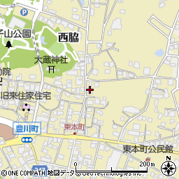 兵庫県西脇市西脇469周辺の地図