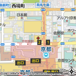 BBQ奉行 ニデック京都タワー店周辺の地図