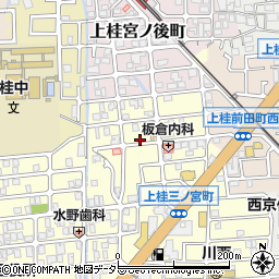 京都府京都市西京区上桂三ノ宮町75-2周辺の地図