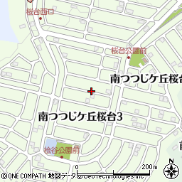 京都府亀岡市南つつじケ丘桜台周辺の地図