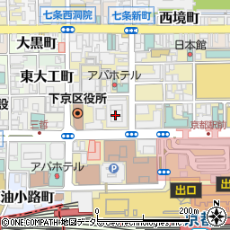 クワトロ（ＱＵＡＴＲＯ）京都駅前店周辺の地図