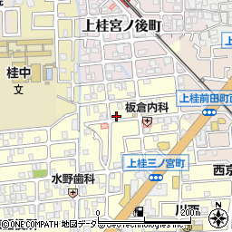 京都府京都市西京区上桂三ノ宮町75周辺の地図