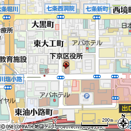 京都府京都市下京区の地図 住所一覧検索 地図マピオン