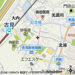 愛知県知多市新知下森周辺の地図