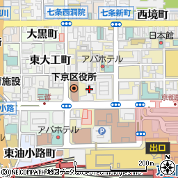 株式会社ヒト・コミュニケーションズ京都支店周辺の地図