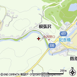 愛知県岡崎市滝町別当周辺の地図