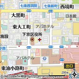 ニチイ学館京都支店周辺の地図
